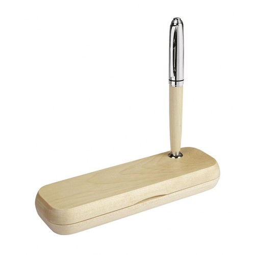 BALL PEN IN LEGNO CON BOX