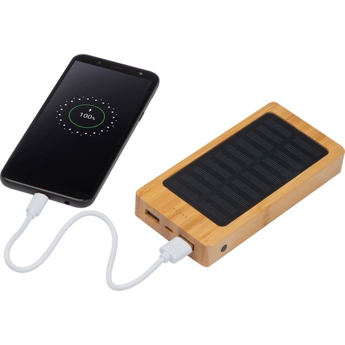 Power bank 8000 mAh solarny Power bank 8000 mAh solarny