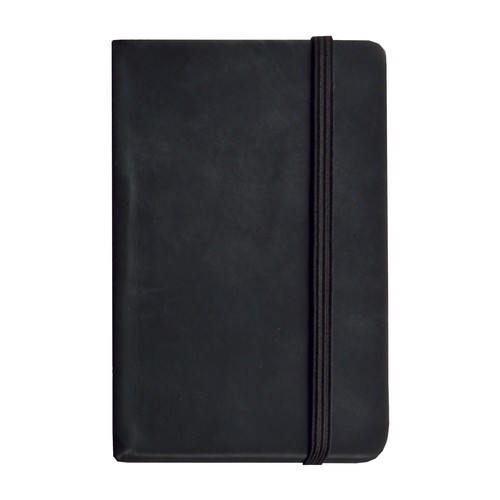 PU notebook with coloured elastic, squared sheets (80 pages), satin bookmark PU notebook with coloured elastic, squared sheets (80 pages), satin bookmark