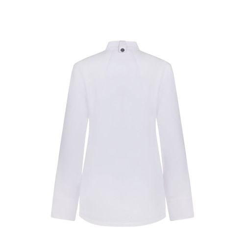 VL THOTH. Women's kitchen jacket (190 g/m²) made from cotton (35%) and recycled polyester (65%) VL THOTH. Women's kitchen jacket (190 g/m²) made from cotton (35%) and recycled polyester (65%)