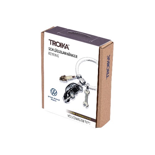 Keyring Volkswagen Typ1 TROIKA VOLKSWAGEN TYP1 Keyring Volkswagen Typ1 TROIKA VOLKSWAGEN TYP1