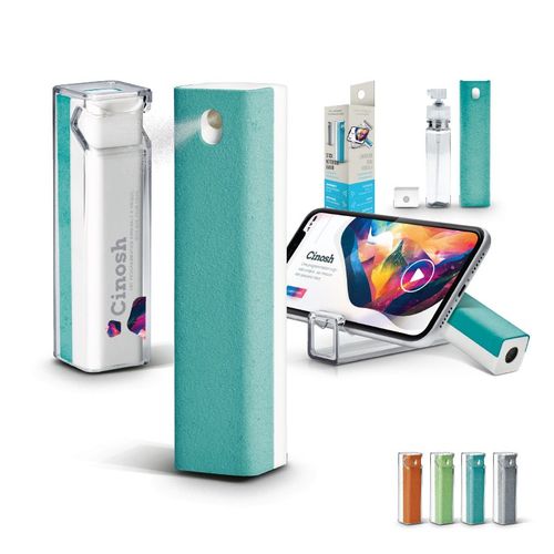 SCREEN CLEANER AND SMARTPHONE SUPPORT