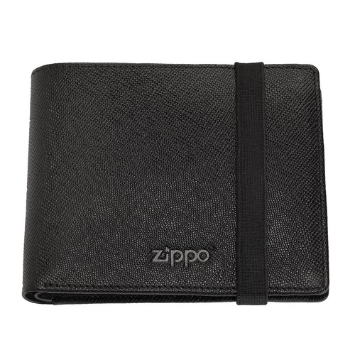 Zippo Saffiano Top-Fold Strap Wallet Zippo Saffiano Top-Fold Strap Wallet