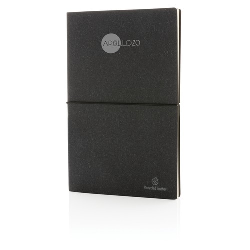 A5 GRS recycled leather notebook A5 GRS recycled leather notebook