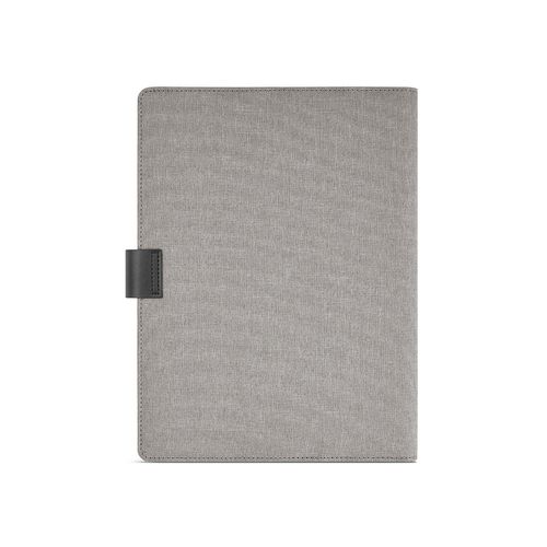 Cartella A4 Tolstoy in rPET. 64 fogli FSC e chiusura in rPU Cartella A4 Tolstoy in rPET. 64 fogli FSC e chiusura in rPU