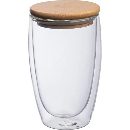 Dubbelwandig glas met inhoud 500 ml Dubbelwandig glas met inhoud 500 ml