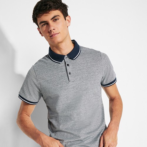 Polo chiné manches courtes BOWIE
