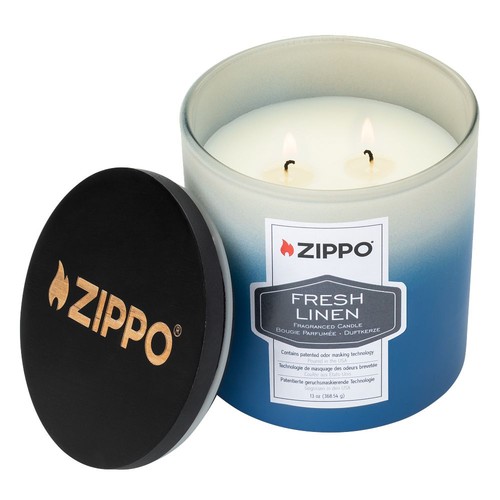 Zippo Odor-Masking Candle Fresh Linen