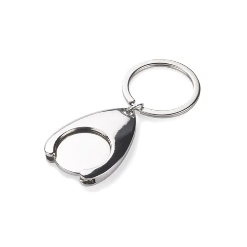 sleutelhanger met winkelmuntje