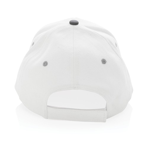 Casquette contraste 6 panneaux coton recyclé Impact AWARE™