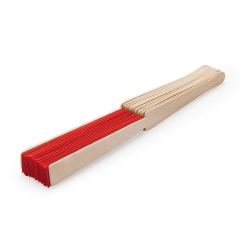 Wood and polyester fan Maden
