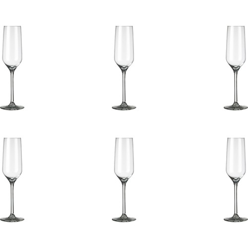 Flûte à champagne Royal Leerdam Carre 22 cl (lot de 6) Flûte à champagne Royal Leerdam Carre 22 cl (lot de 6)