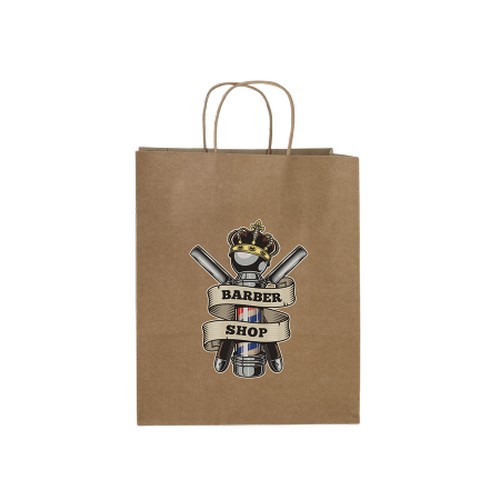 Paper bag, 180x230x80 mm