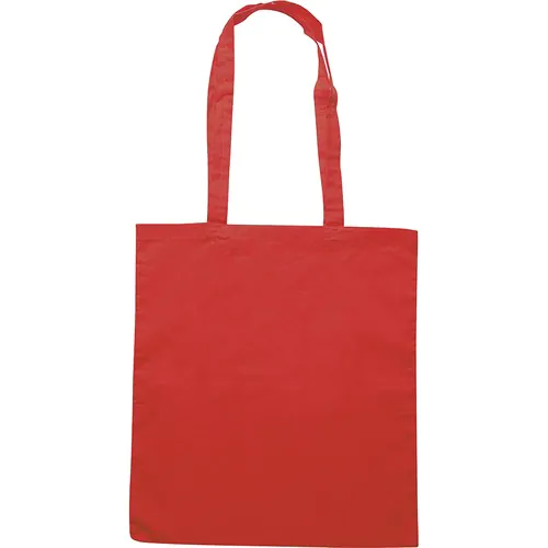 BORSA SHOPPER CON SOFFIETTO IN COTONE (105 gr/mq)