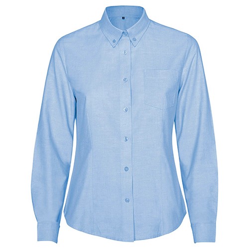 Fitted long-sleeve shirt OXFORD WOMAN Fitted long-sleeve shirt OXFORD WOMAN