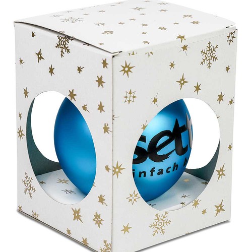 Traditional glass ball with individuel single box Traditional glass ball with individuel single box