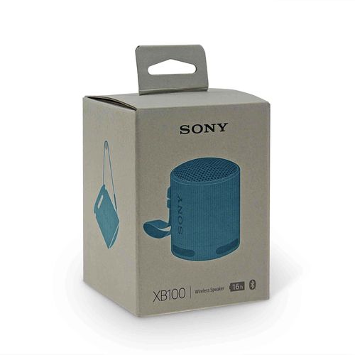 Sony Bluetooth Speaker SRS-XB100 Blu Sony Bluetooth Speaker SRS-XB100 Blu
