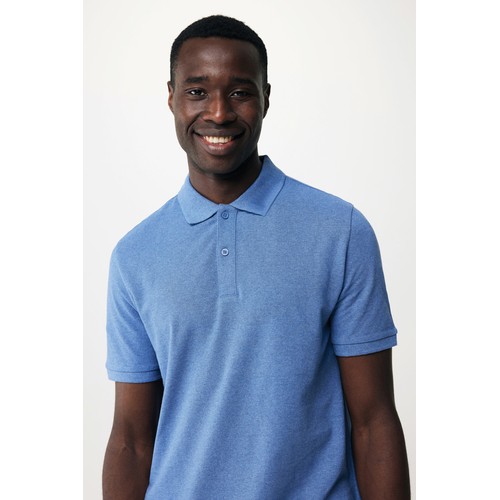 Polo en coton piqué et recyclé IQONIQ Yosemite