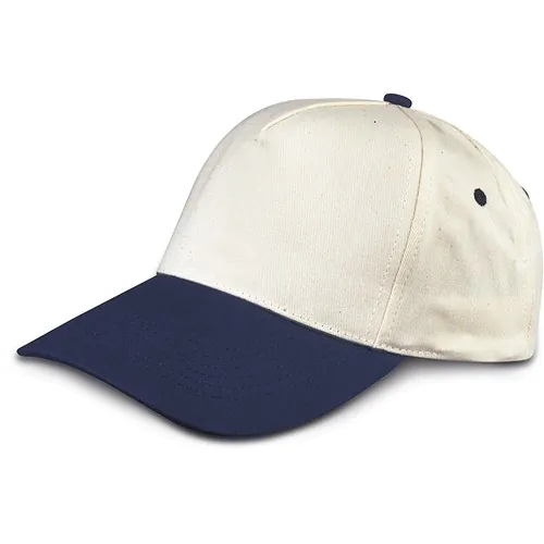 GORRA DE GOLF DE 5 PANELES 100% ALGODÓN