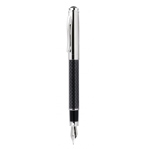 FOUNTAIN PEN CHROMED IN CARBON FIBER FOUNTAIN PEN CHROMED IN CARBON FIBER