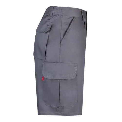 VL CHIONE. Bermuda sergé, multipoches (200g/m²), en coton (35%) et polyester (65%)