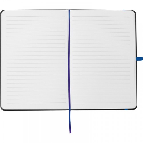 A5 notebook with coloured engraving