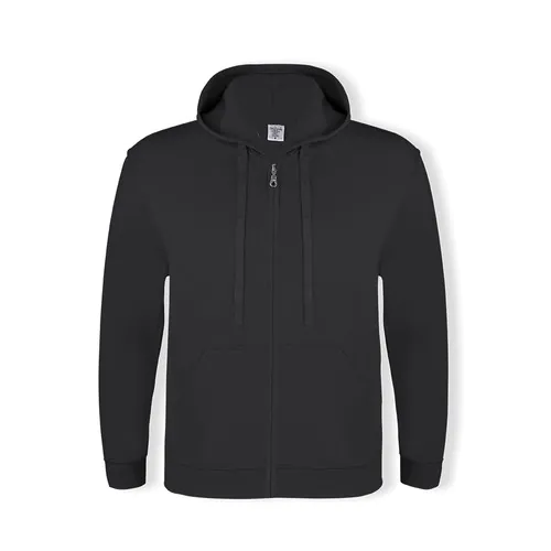 Felpa con Cappuccio Adulto + Zip "keya" SWZ280
