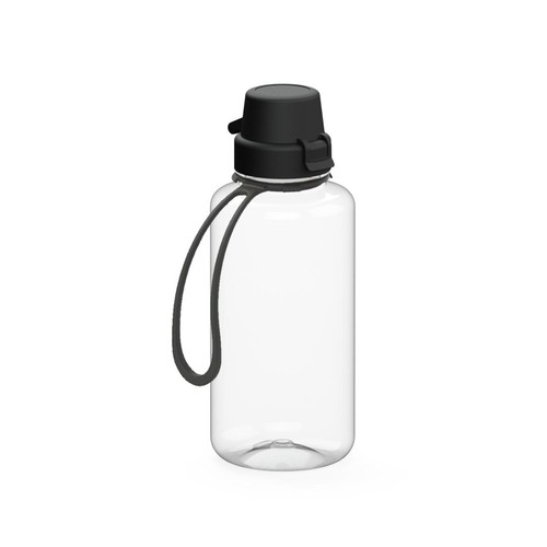Gourde "School" transparente incl. attache, 0,7 l Gourde "School" transparente incl. attache, 0,7 l