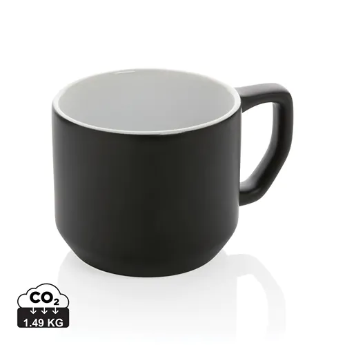 Taza de cerámica moderna 350ml Taza de cerámica moderna 350ml