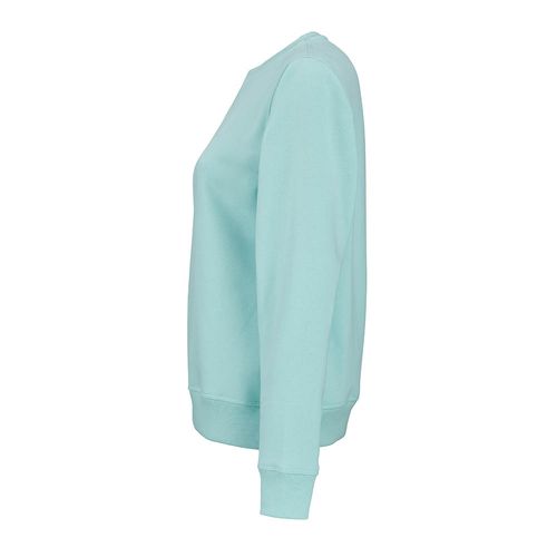 Sudadera de cuello redondo para mujer Waikiki. Algodón orgánico y rPET. 300g/m² Sudadera de cuello redondo para mujer Waikiki. Algodón orgánico y rPET. 300g/m²