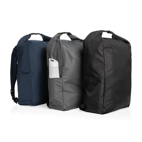 Impact AWARE™ RPET lightweight rolltop backpack Impact AWARE™ RPET lightweight rolltop backpack