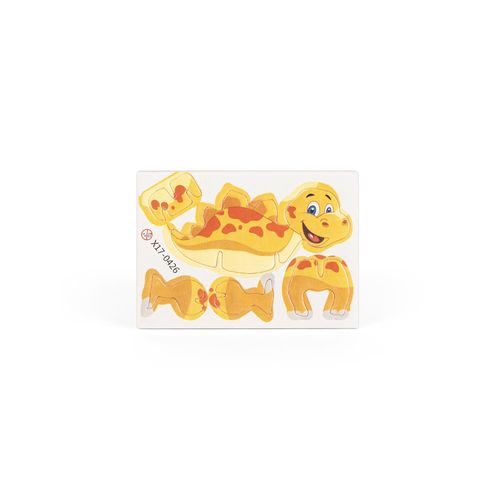 DINOSAURUS. 3D puzzle in paper and EVA in the shape of a dinosaur DINOSAURUS. 3D puzzle in paper and EVA in the shape of a dinosaur