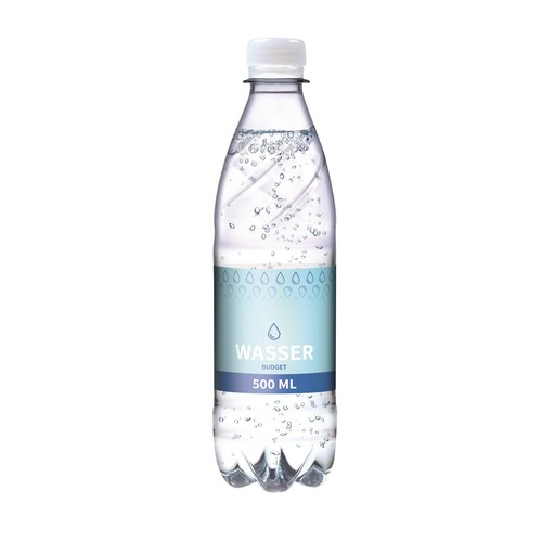 Tafelwater, 500 ml, sprankelend (fles "budget") (GER)