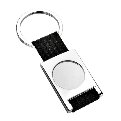 KEYCHAIN NYLON BLACK-HOLLOW 25 mm-no box KEYCHAIN NYLON BLACK-HOLLOW 25 mm-no box