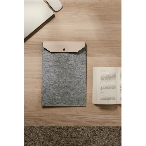 VINGA Albon GRS recycled felt 15" laptop sleeve VINGA Albon GRS recycled felt 15" laptop sleeve