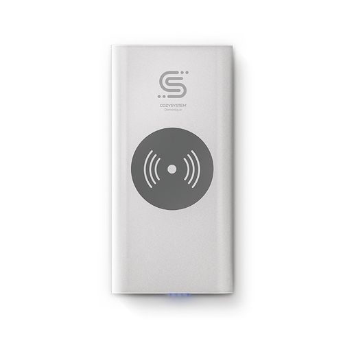 BATERÍA EXTERNA DE 8000 mAh LI-IN Y CARGADOR DE INDUCCIÓN