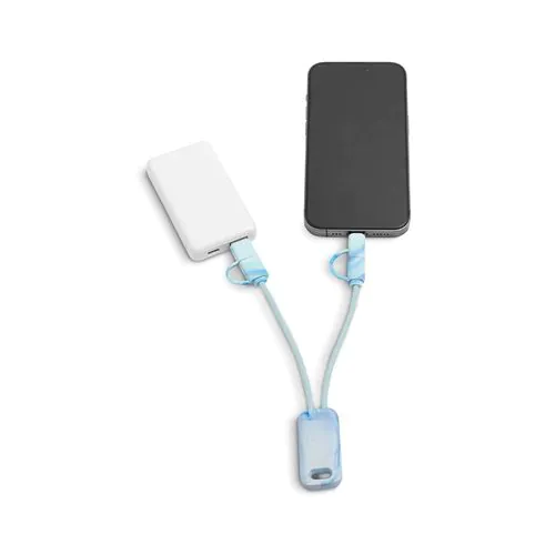 BERNERS. Superfast 6-in-1 USB cable in recycled PET (100% rPET) BERNERS. Superfast 6-in-1 USB cable in recycled PET (100% rPET)