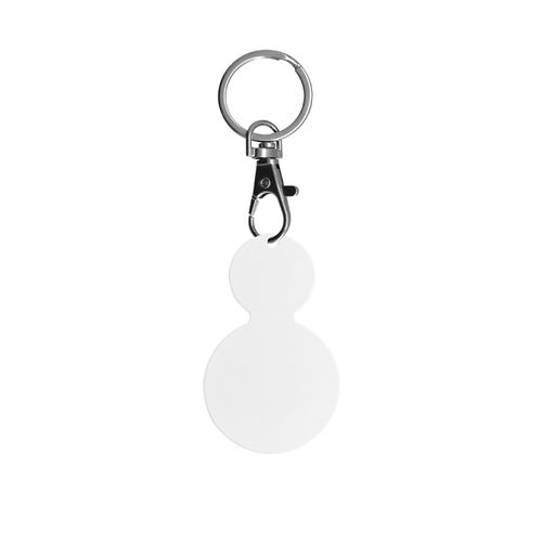 KEY-RING WITH SNAP HOOK & PERSONALISED TOKEN KEY-RING WITH SNAP HOOK & PERSONALISED TOKEN