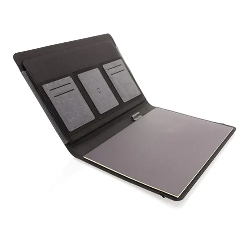 Gerecycled lederen portfolio A4 Gerecycled lederen portfolio A4