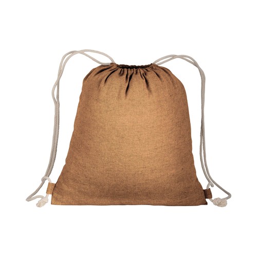 150g/m2 recycled cotton drawstring backpack 150g/m2 recycled cotton drawstring backpack
