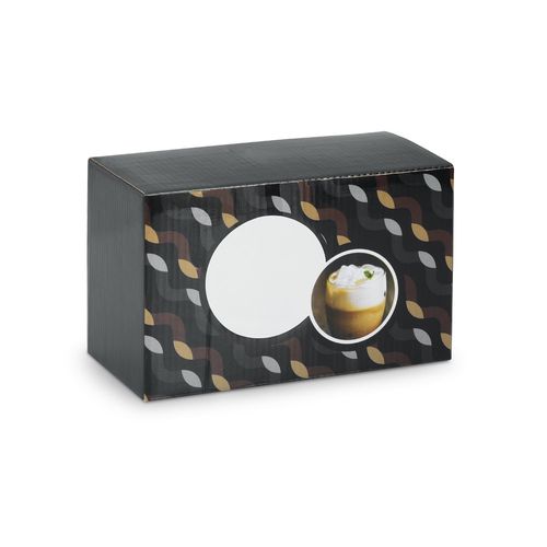 MACHIATO DUO. Set de 2 tasses en verre borosilicaté
