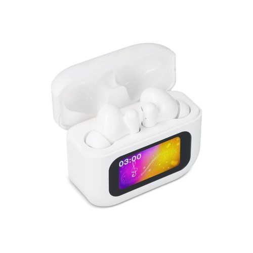 Auriculares ANC inalámbricos con control de pantalla táctil LCD