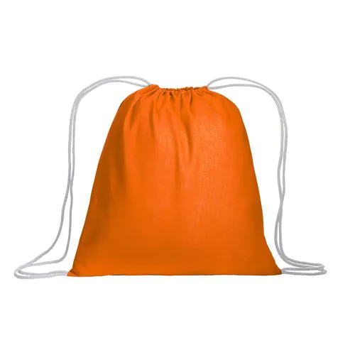 Backpack made of 120 g/m2 cotton, with choke closure. It is OEKO-TEX® certified. Backpack made of 120 g/m2 cotton, with choke closure. It is OEKO-TEX® certified.