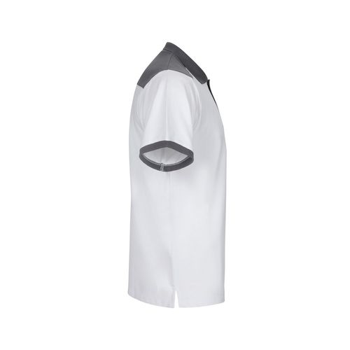 VL VELES. Polo piqué bicolore stretch (200g/m²), manches courtes, en polyester (96%) et élasthanne (4%) VL VELES. Polo piqué bicolore stretch (200g/m²), manches courtes, en polyester (96%) et élasthanne (4%)