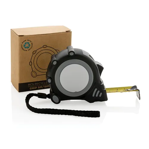 Flessometro 5m/19mm in plastica riciclata RCS