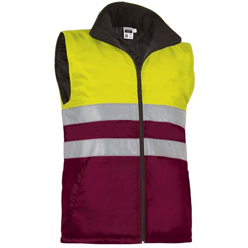 bodywarmervest met reflecterende strepen bodywarmervest met reflecterende strepen