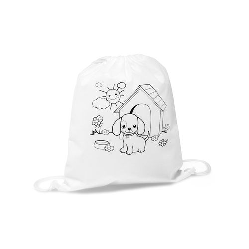 DRAWS. Plecak z non-woven do kolorowania (80 g/m²)