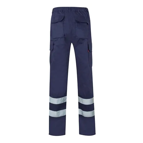 VL ASCLEPIUS. Multi-pocket twill trousers (200g/m²), in cotton (35%) and polyester (65%)