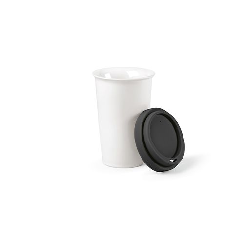 Tagus Travel Cup 330 ml (300 ml netti) in ceramica, doppia parete Tagus Travel Cup 330 ml (300 ml netti) in ceramica, doppia parete