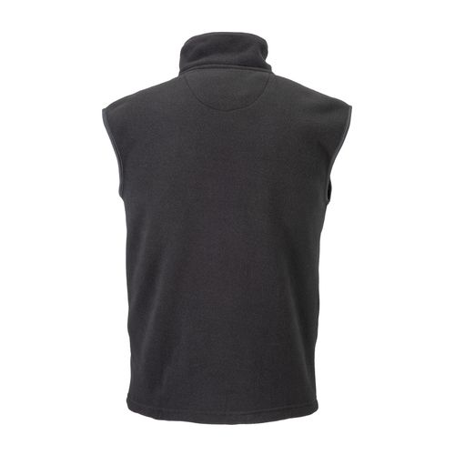 Fleece (180 g/m2) vest with zip and 2 side pockets. Sizes: S/M/L/XL/XXL